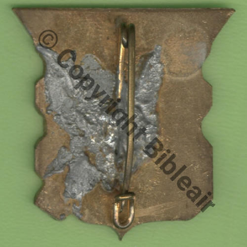 3793.EMGFA  CIE BALISAGE RADIOELECTRIQUE 281 REIMS SM Eping recollee etain Dos lisse Src.Y.GENTY 